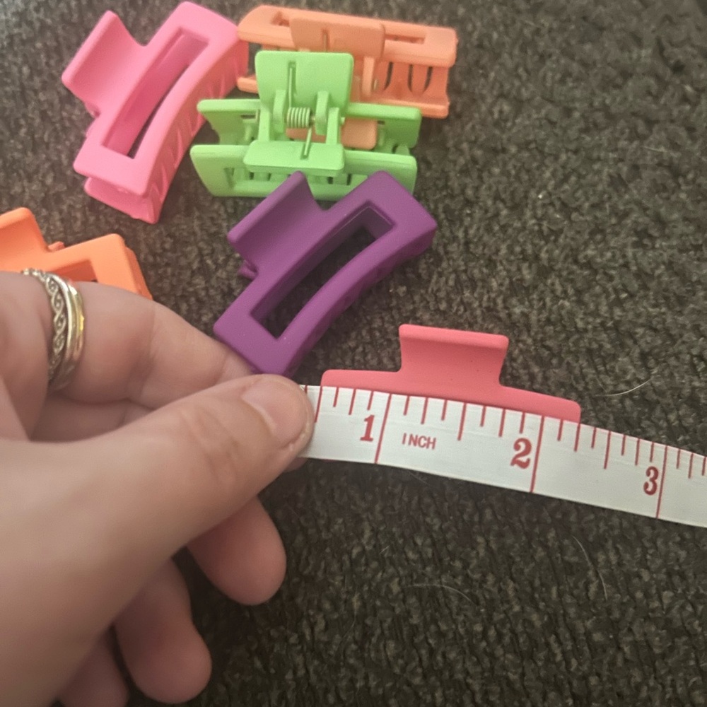 Colorful Kids Hair Clips Set - Picture 4 of 7